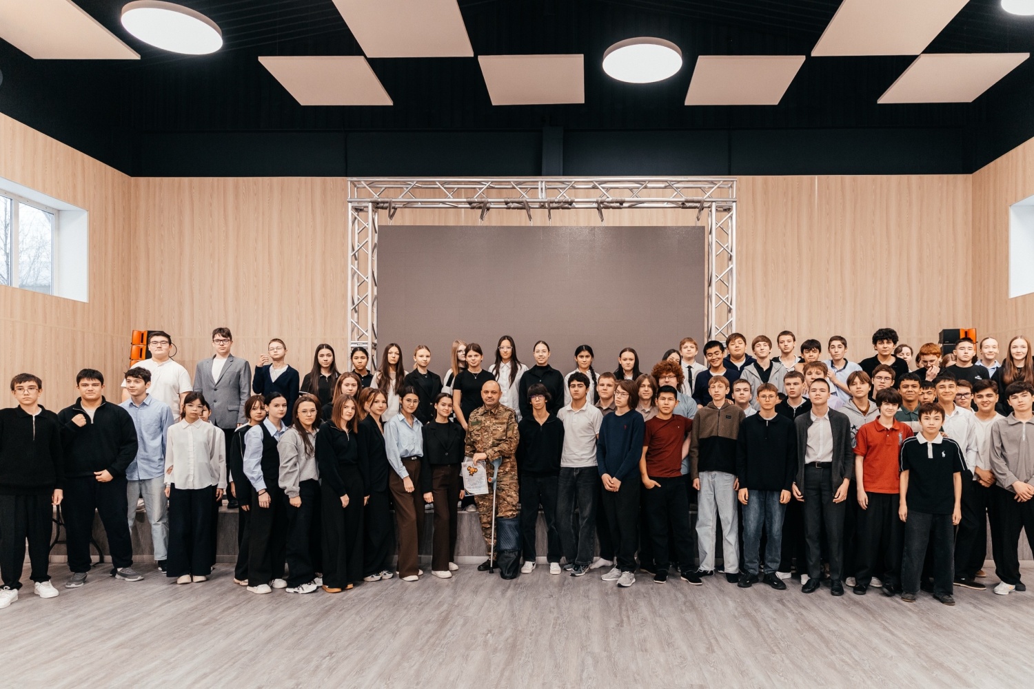 В Нижнесортымском прошел проект «Диалоги с героями»