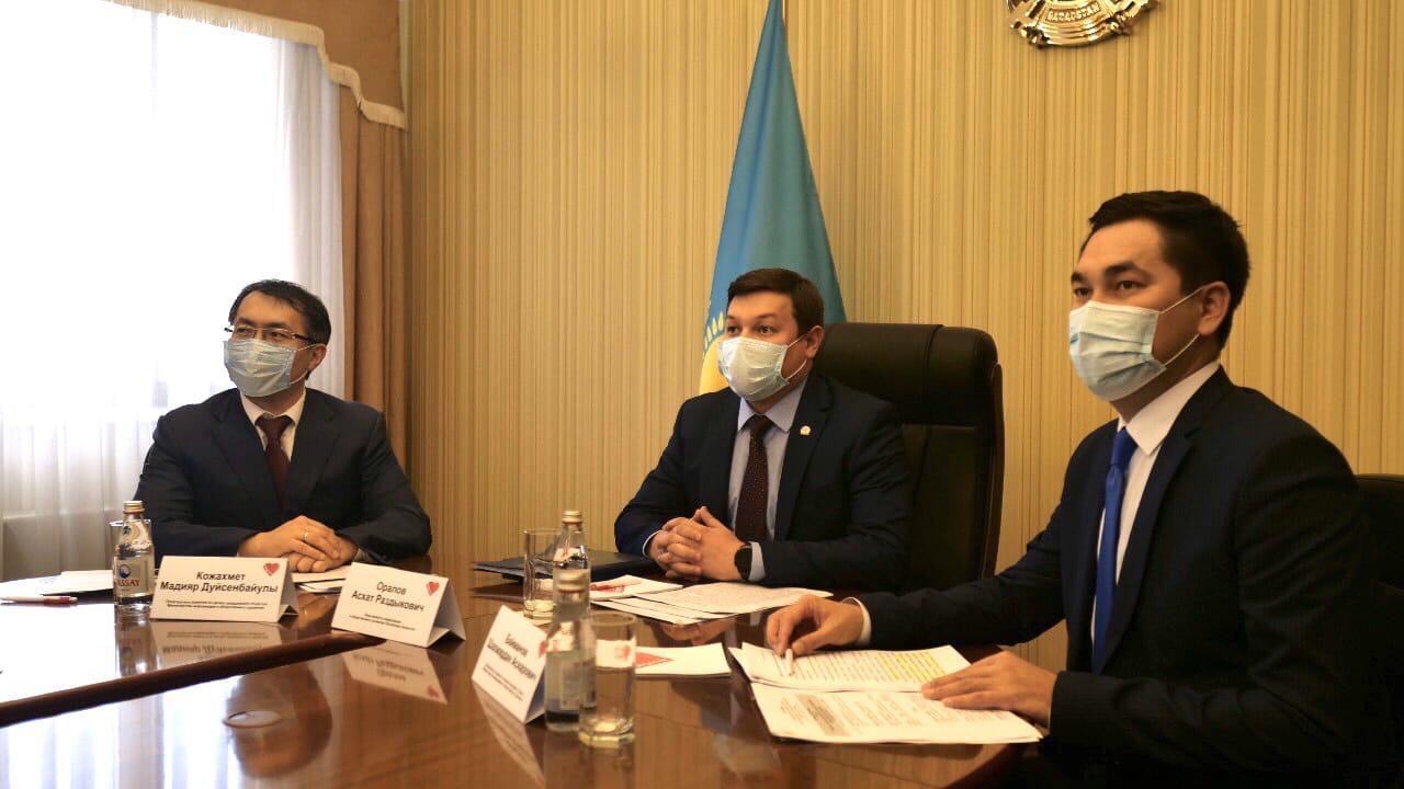 Состоялось первое заседание Волонтёрского совета с участием лидеров организаций Казахстана и России 
