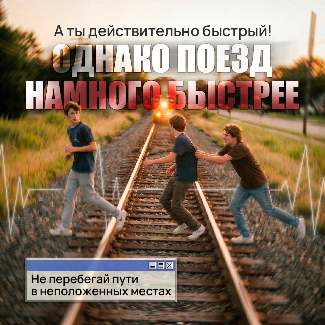 Железная дорога – зона повышенной опасности 