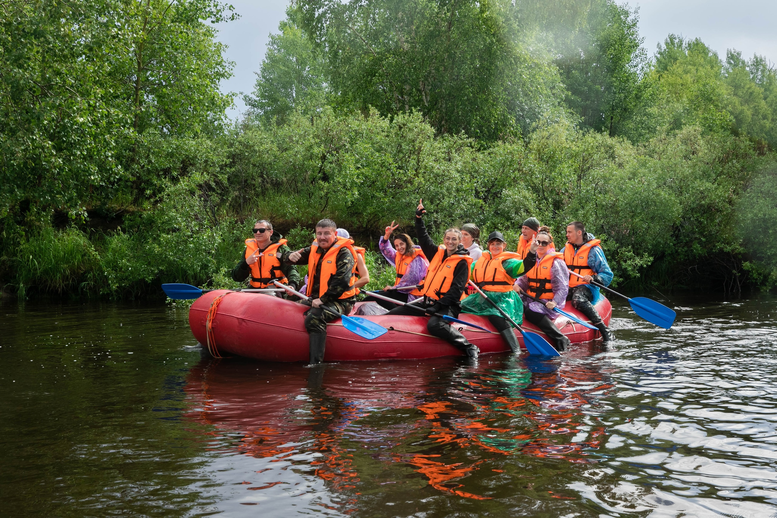 Молодежь Сургутского района приглашают сплавится по реке