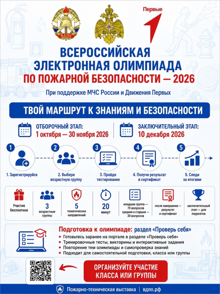 Олимпиада по пожарной безопасности 